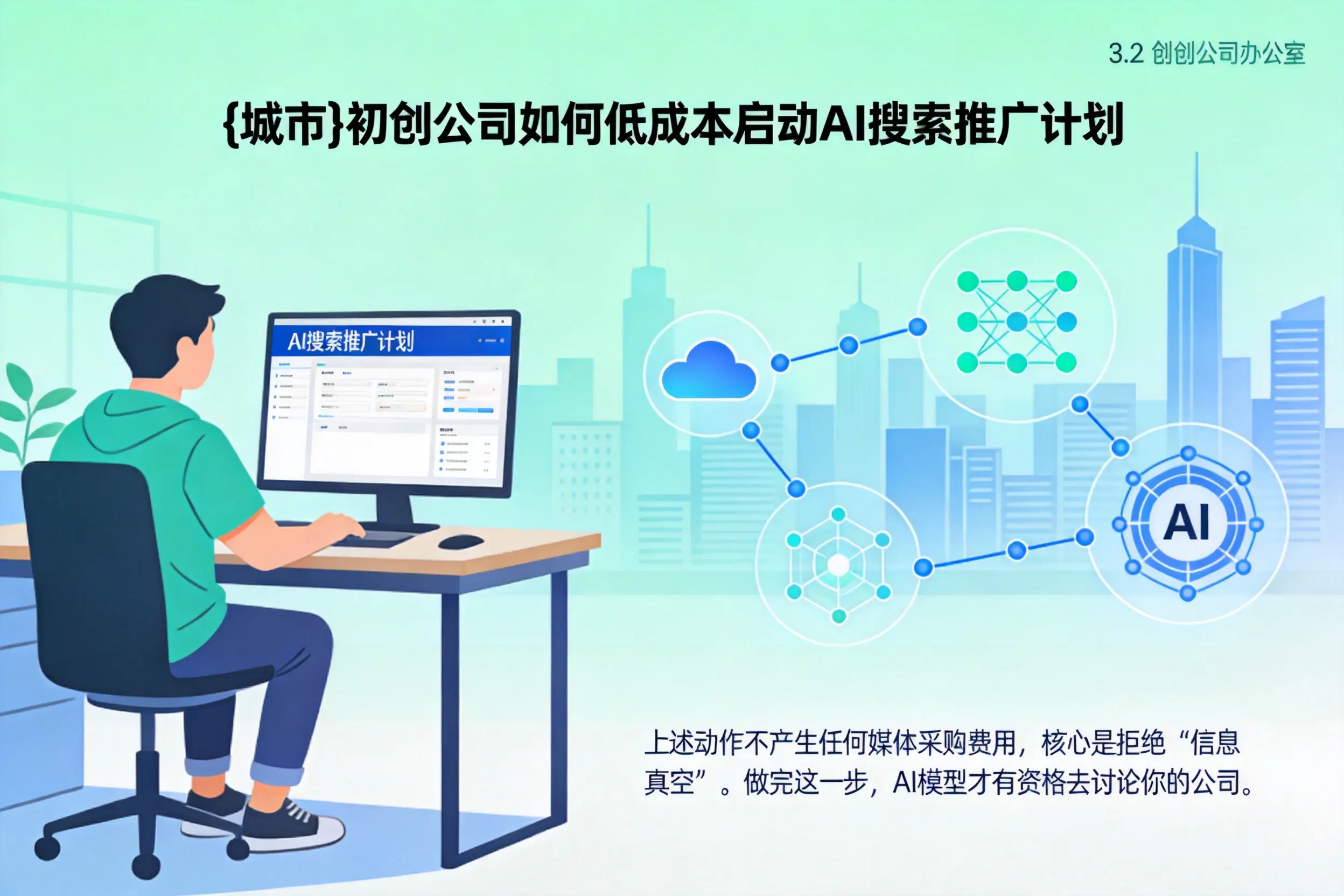 阿坝初创公司如何低成本启动AI搜索推广计划