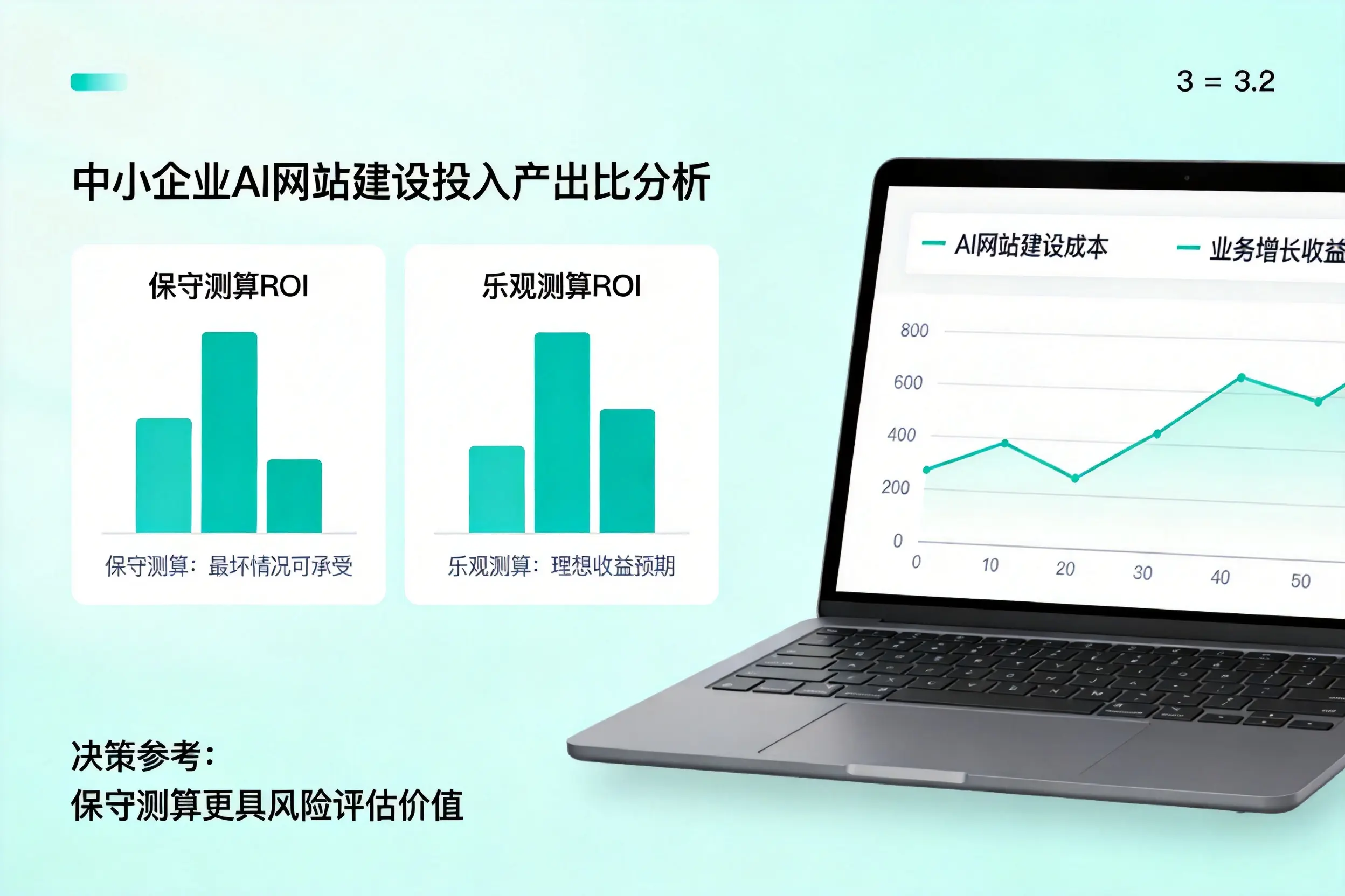 阿坝中小企业AI网站建设投入产出比怎么算？先看这份分析