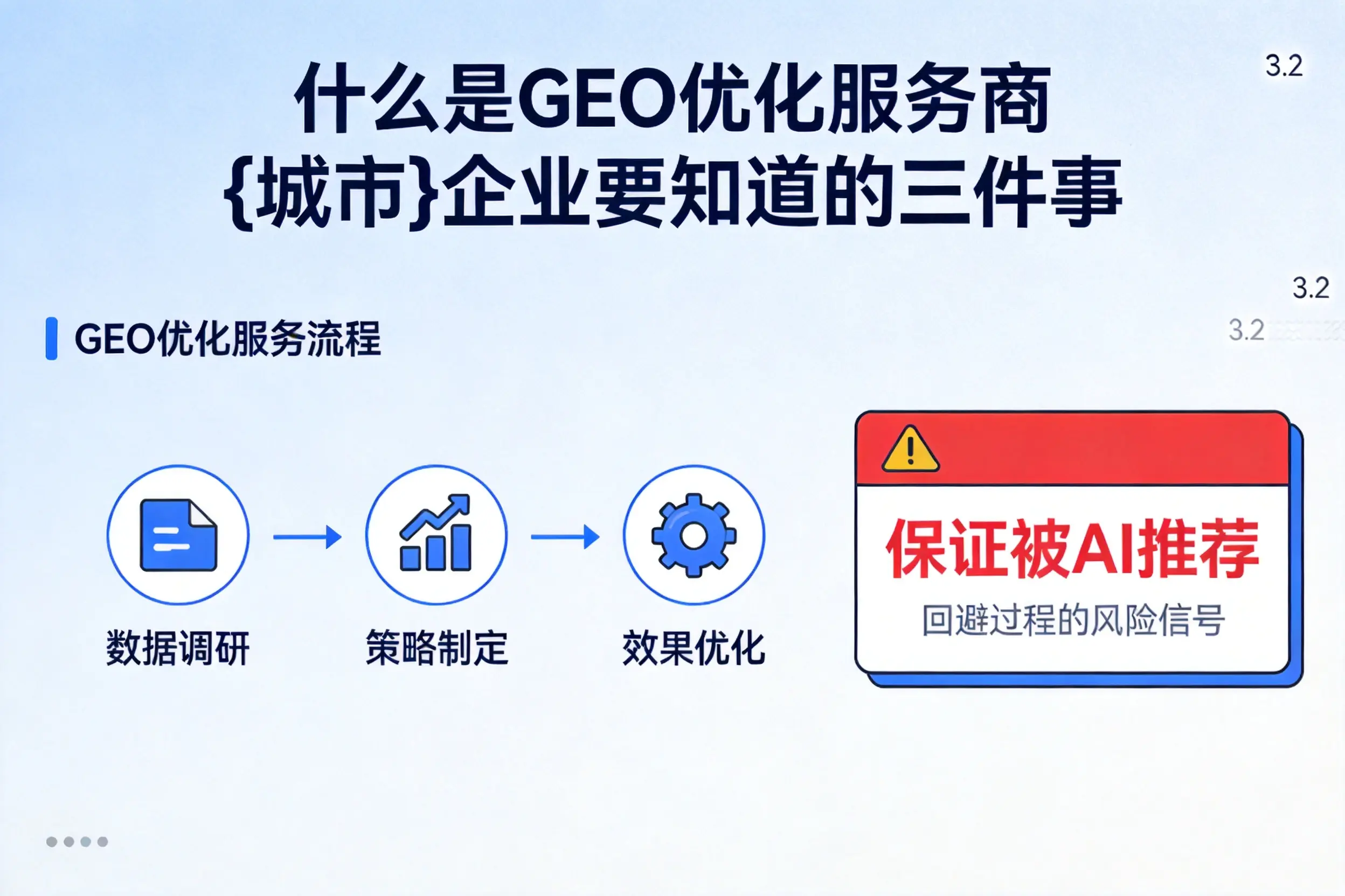 什么是GEO优化服务商阿坝企业要知道的三件事