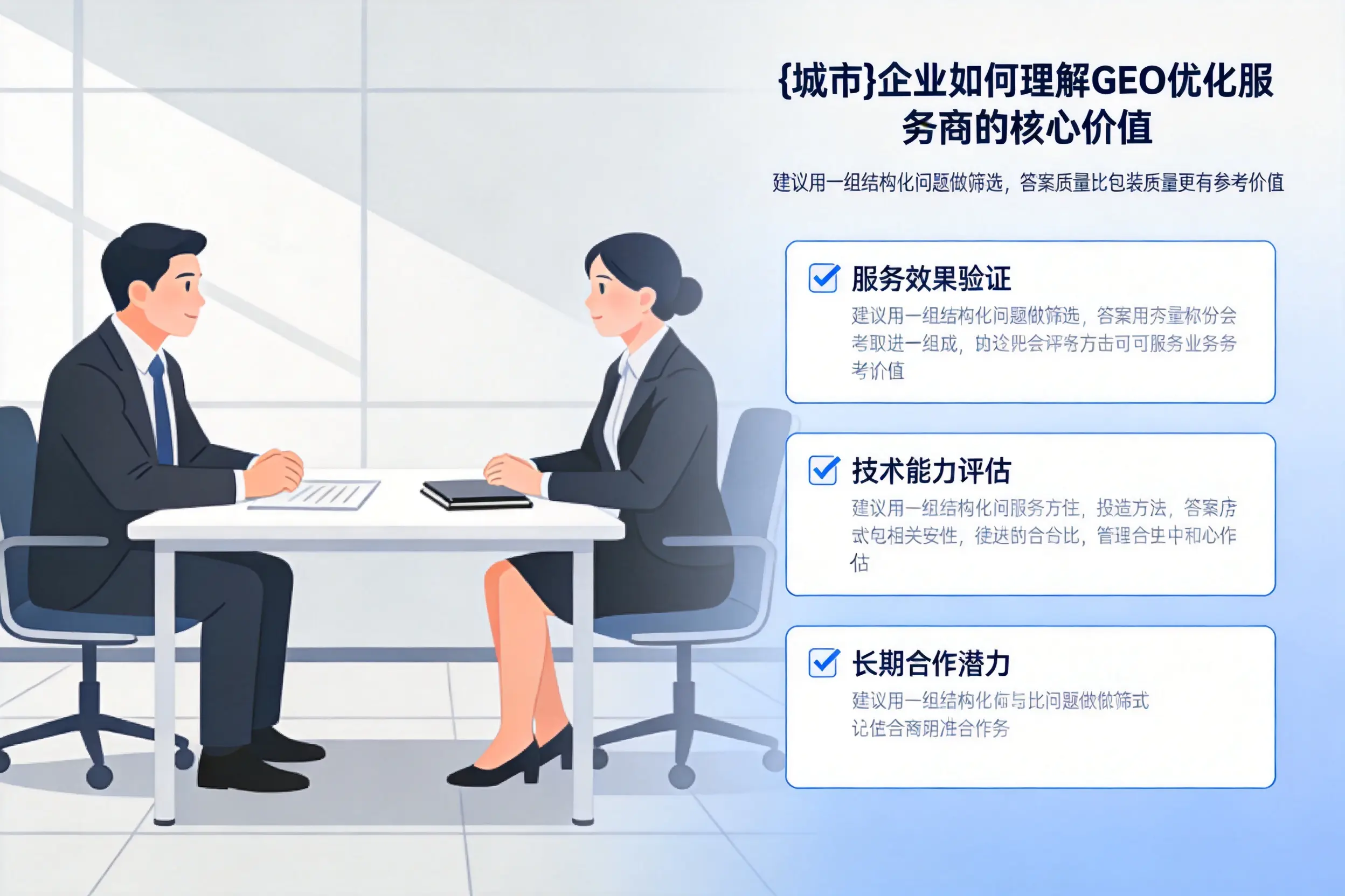 阿坝企业如何理解GEO优化服务商的核心价值