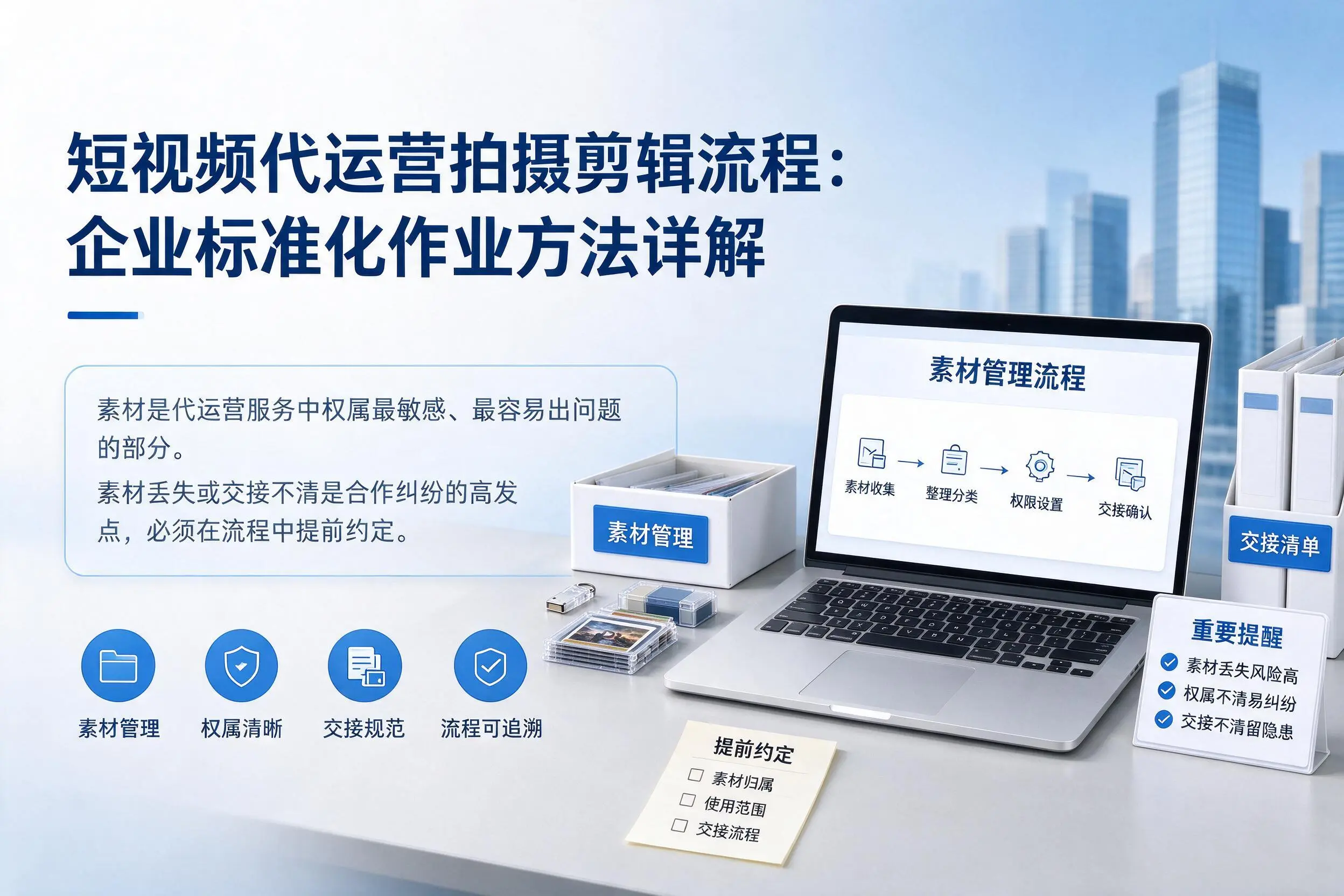 短视频代运营拍摄剪辑流程：阿坝企业标准化作业方法详解