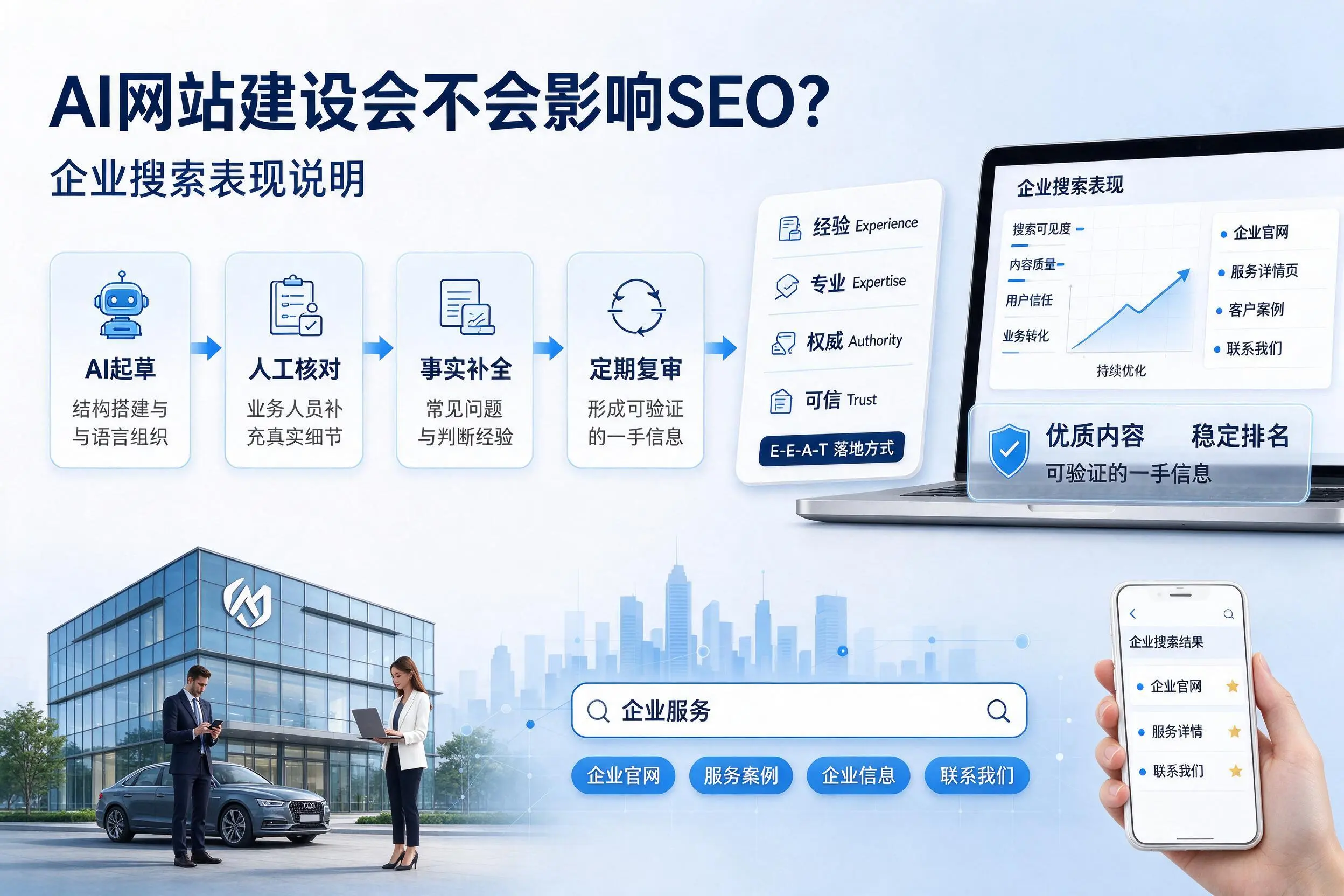 AI网站建设会不会影响SEO？阿坝企业搜索表现说明