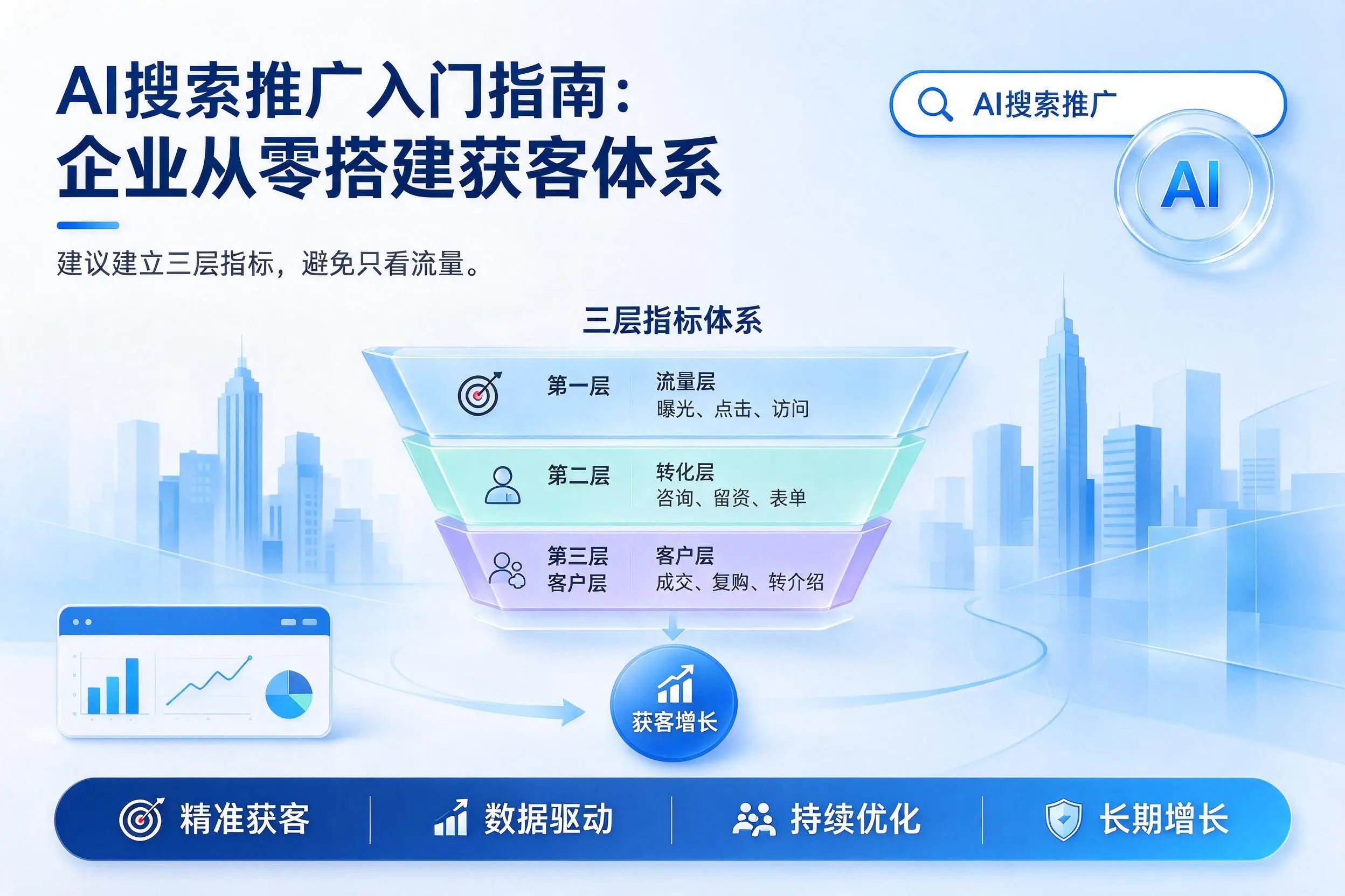 AI搜索推广入门指南：阿坝企业从零搭建获客体系